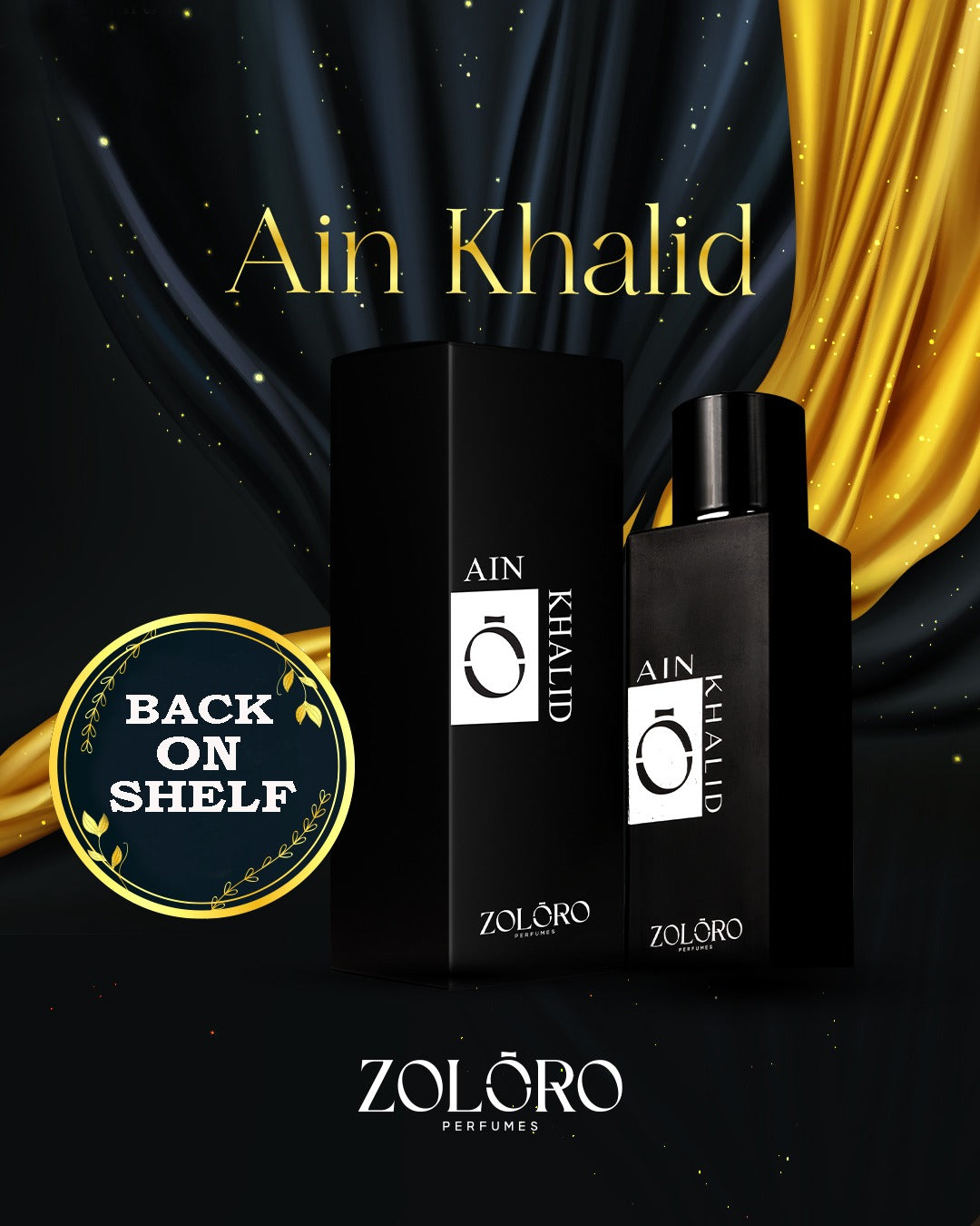 AIN KHALID BY ZOLORO Extrait de Parfum, 60 ml, Unisex